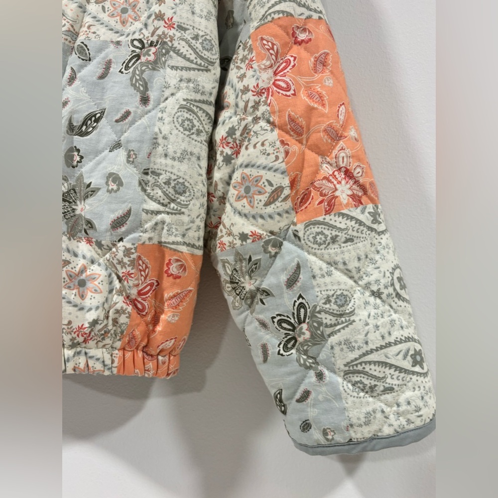 7 For All Mankind Patchwork Quilted Spring Puffer… - image 6